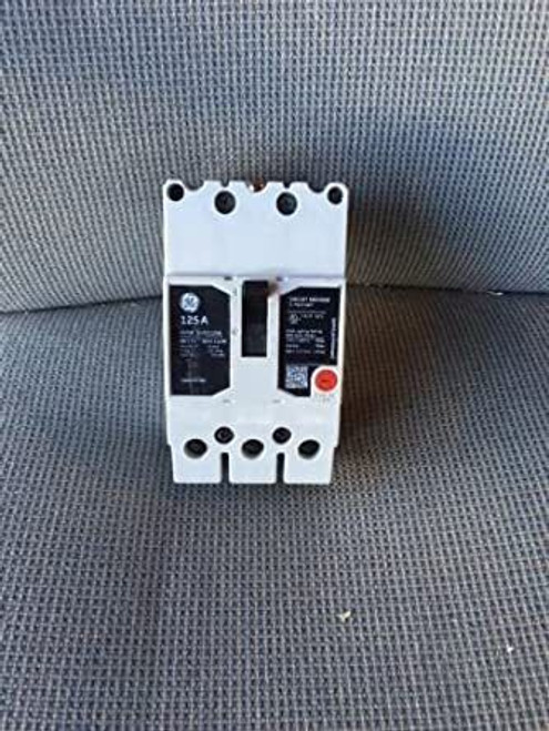 Teyd3125B General Electric Bolt-On 125 Amp 3 Pole 480V 3 Ph Circuit Breaker