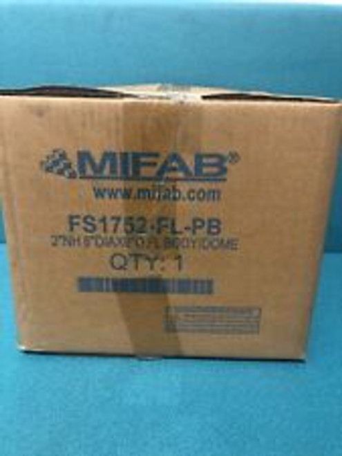 Mifab Fs1750-Fl Series 8 Round X 6 Deep Cast Iron Sanitary Waste Drain