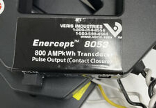 Veris T-Ver-8053-800 Enercept H8000 Energy Meter 800A, 3-Phase