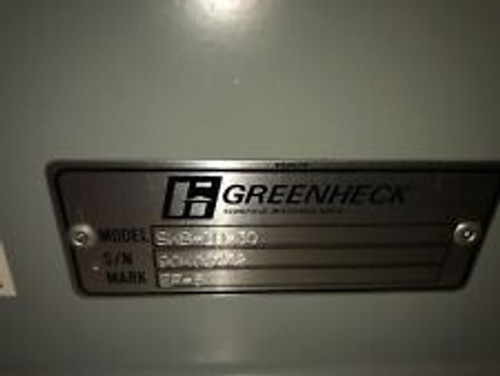 Greenheck Swb Industrial Blower Fan Swb-18-30