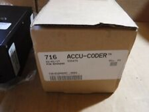 Accu-Coder 7160100Hv6T -0002 716-0100 -Hv-Hd14-6-S-T-N Encoder