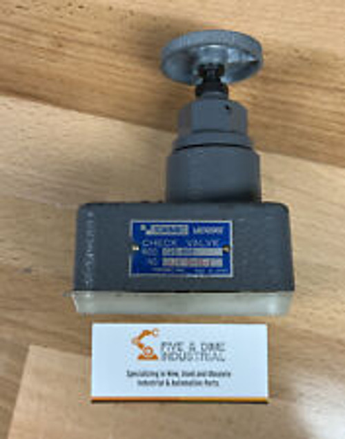 Vickers Tokimec C2G-805-Ja-10-S51 Adjustable Flow Check Valve (