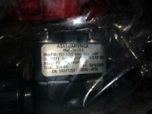 Asahi America Type-14 True Pvc/Ptfe 1/2" Diaphragm Valve #581528005