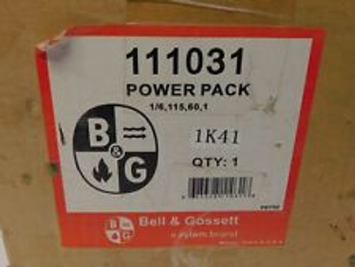 Bell & Gossett 111031 - 1/6 Hp, 1725 Rpm 115V Power Pack Motor -