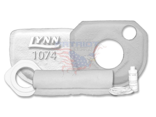 Lynn 1074 Combustion Chamber Kit For Burnham V-7 Boilers With Swing Out Door