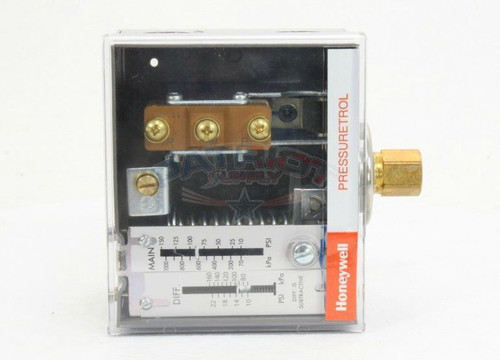 Honeywell L404F1102 Pressuretrol Spdt 10 - 150 Psi