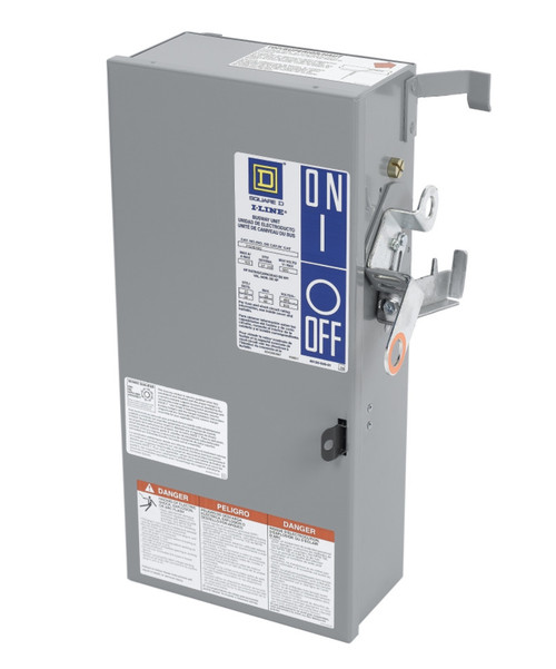 Square D Pq3610G 100 Amp 600V 3P 4 Wire Fusible Fused Bus Plug Pq ...