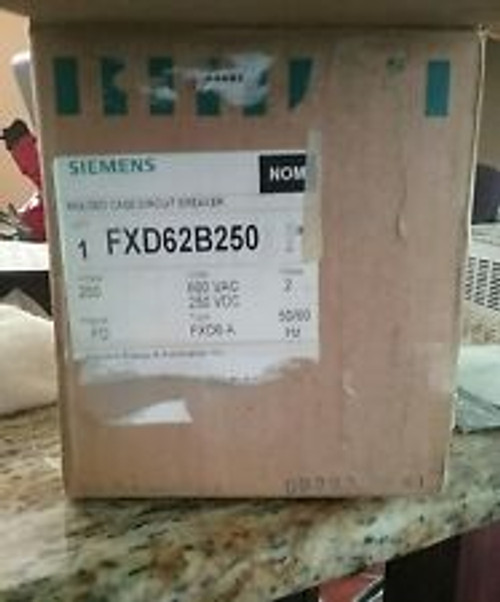 Siemens Fxd62B250 Circuit Breaker 250A 2P -