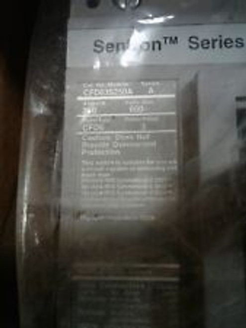 Siemens Sentron Cfd63S250A Molded Case Switch 3P/250A/600V -
