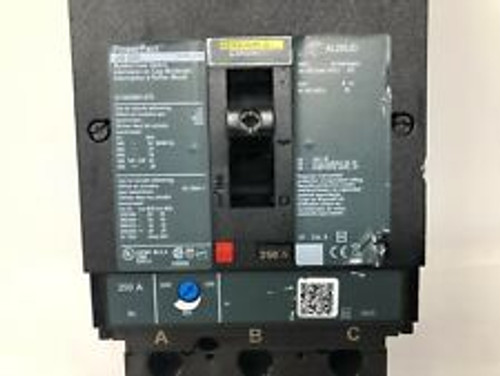 Square D Schneider Electric Jg250 X13420661-010 Molded Circuit Breaker 600V 250A