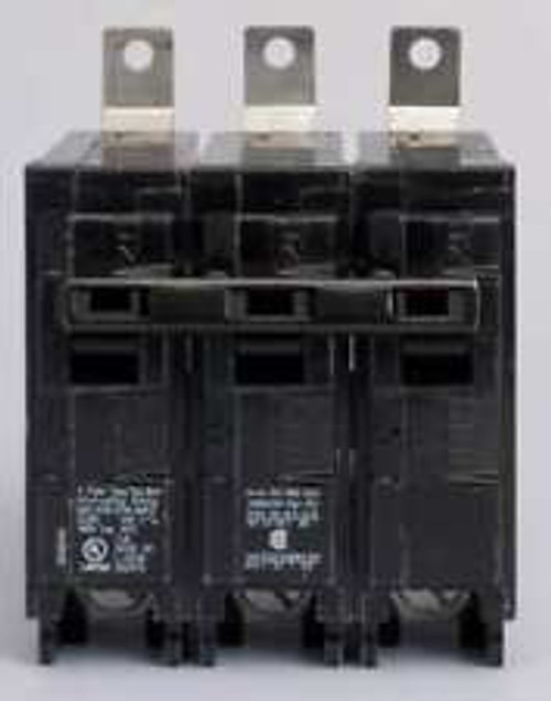 Siemens B340H Miniature Circuit Breaker, 40 A, 240V Ac, 3 Pole, Bolt On