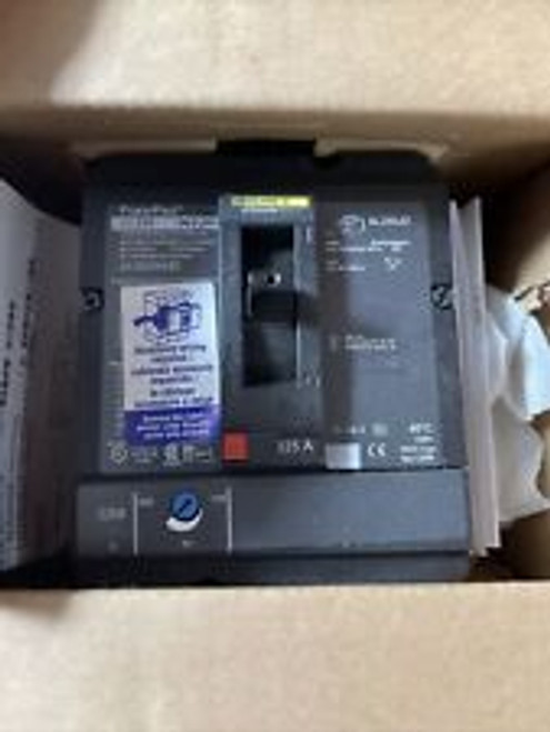 Jjl36225Aabc, Square D Circuit Breaker Powerpact Jjl 225A 600V Trip 3P 3Ph