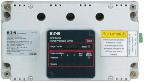 Eaton Spd100480D1J 100Kaic 480V Surge Protection Device