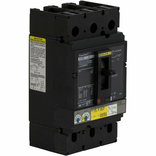 Jjl36250M75 - Square D 250 Amp 3 Pole 600 Volt Molded Case Circuit Breaker