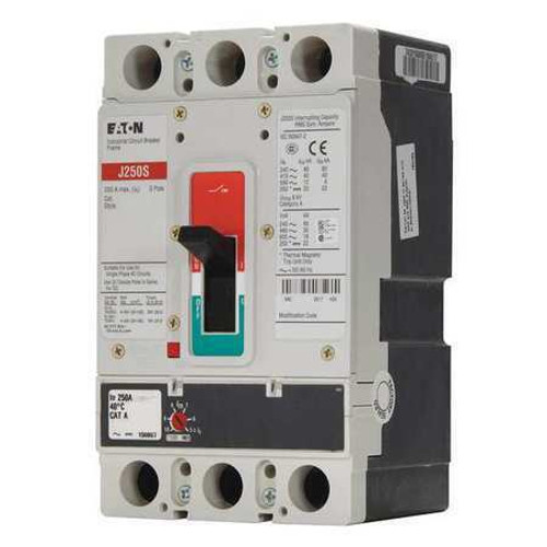 Eaton Jgs3150Fag Molded Case Circuit Breaker, 150 A, 600V Ac, 3 Pole,
