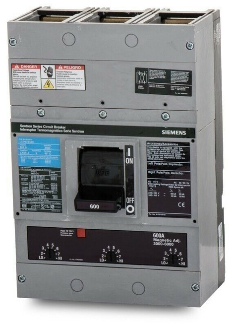 Siemens Lxd63B500H N 500A 600V 3P