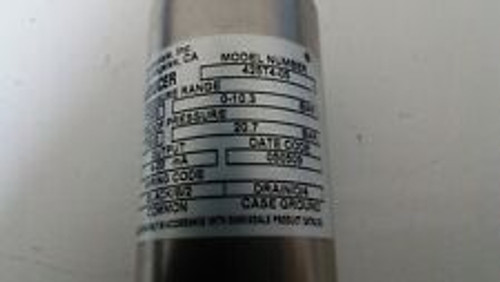 Barksdale 0-150/300Psig 6-30Vdc Pressure Transducer 425T4-05