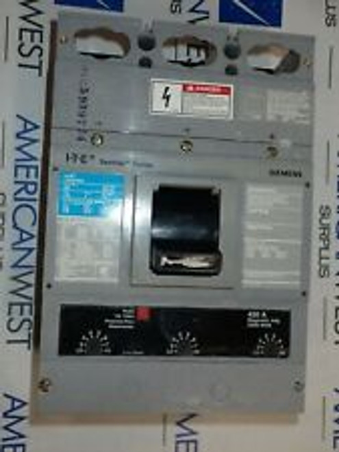 Siemens Ld63F600 450 Amp 600V 3P Circuit Breaker Lxd63B450 -