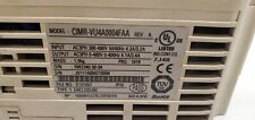 Yaskawa V1000 Variable Frequency Drive Cimr-Vu4A0004Faa