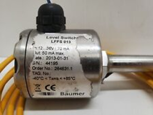 Baumer 12.36V/70Ma In 50Ma Max Out Level Switch Lffs-013