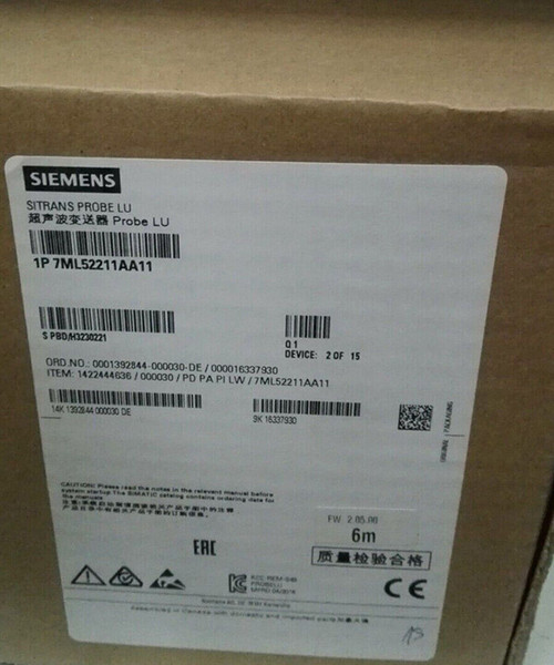 Siemens 7Ml5221-2Da11 7Ml52212Da11 Ultrasonic Level Meter