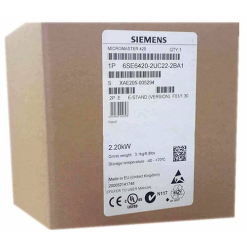 Siemens 6Se6420-2Uc22-2Ba1 6Se6 420-2Uc22-2Ba1
