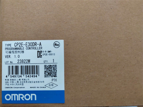 Omron Cp2E-E30Dr-A Programmable Controller