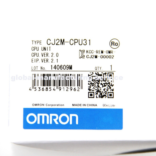 Omron Cj2M-Cpu31 Cj2M Cpu31 Plc Cpu Controllers