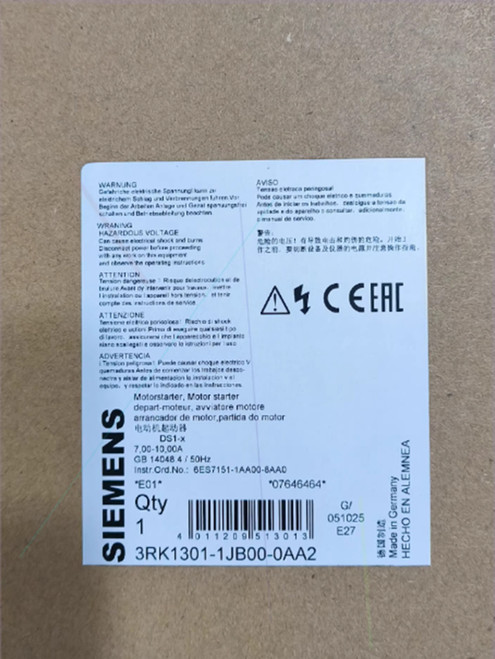 Siemens 3Rk1301-0Jb00-0Aa2 3Rk1 301-0Jb00-0Aa2 Plc Brake Control Module