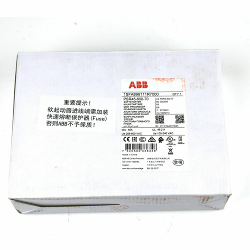 Abb Psr45-600-70 Soft Starter