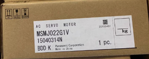 Panasonic Msmj022G1V Ac Servo Motor