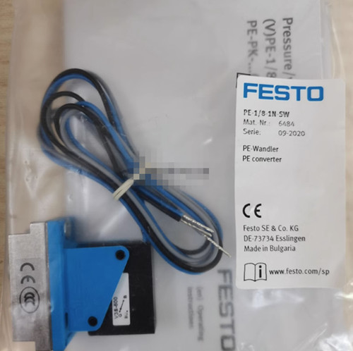Festo Pe-1/8-1N-Sw 6484 Air-To-Electric Converter