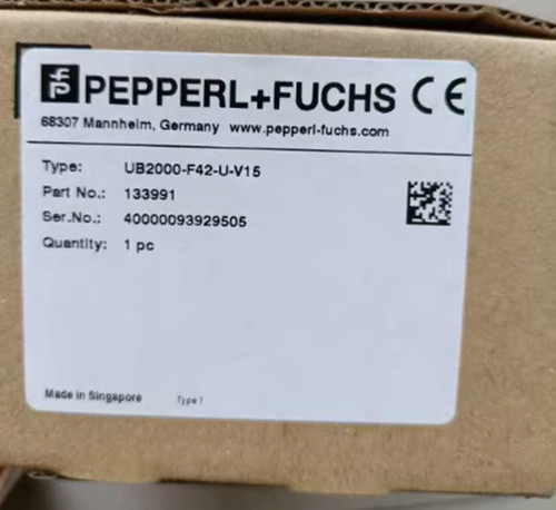 Pepperl+Fuchs Ub2000-F42-U-V15 Plc Ultrasonic Sensor, 0-10V Analog