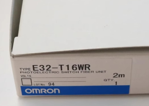 Omron Automation E32-T16Wr Fiber Optic Sensors High Flex Tb Area Sensing 30Mm