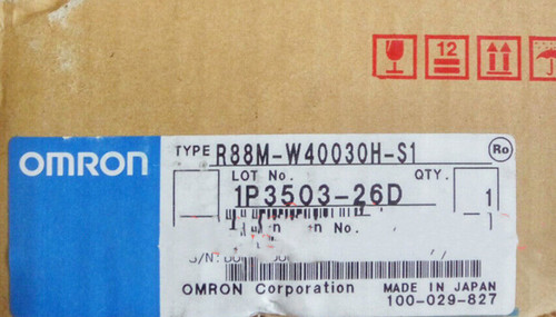 Omron R88M-W4030H-S1 Servo Motor