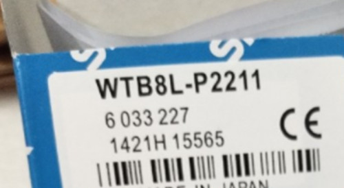 Sick Wtb8L-P2211 Plc Photoelectric Proximity Switch Sensor 4-Pin M8, Pnp