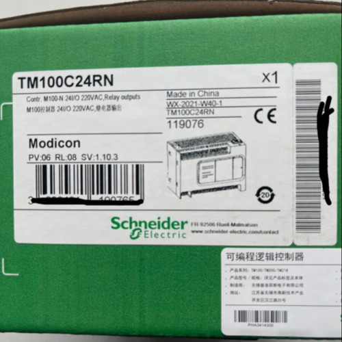 Schneider Tm100C24Rn Plc Programmable Logic Controller