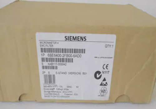 Siemens 6Se6400-2Fb00-6Ad0 Micromaster 4 Emc Filter 380V-480V 3Ac Footprint