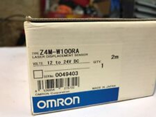 Omron Laser Displacement Sensor Switch Amplifier Z4M-W100Ra