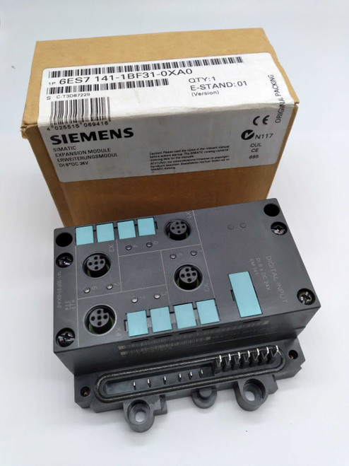 Siemens 6Es7141-1Bf31-0Xa0 Simatic Et200X Em141 Digital Input Expansion Module