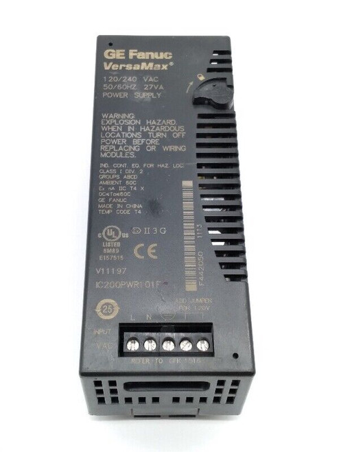Ge Fanuc Ic200Pwr101F Versamax® Power Supply