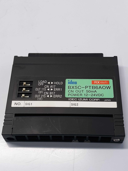 Idec Bx5C-Ptb6Aow Power 12-24Vdc