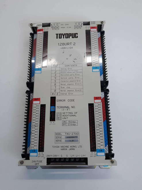 Toyopuc 128Urt 2 Txu-2700 64In 64 Out