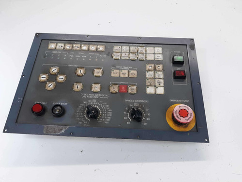 Fanuc 4S Cnc Control Panel Spindle Rate/ Jog & Feed