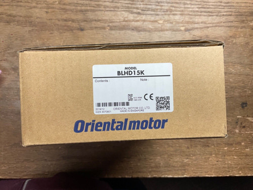 Oriental Blhd15K Brushless Dc Motor Driver Dc24V