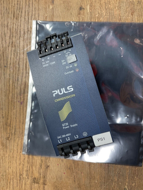 Puls Dimension Qt20.241 Din Rail Power Supply 3Ph 24V 20A 480W