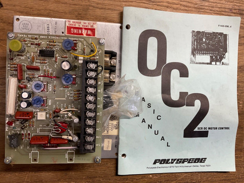 Polyspede Oc2-26 Oc226 Scr Dc Motor Control