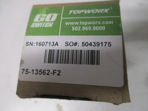 Topworx Go Switch 75-13562-F2