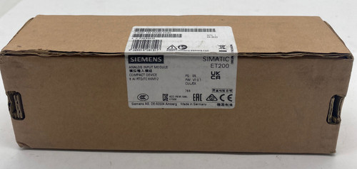 Siemens 6Es7 144-6Kd50-0Ab0 Simatic Et200 Analog Input Module,