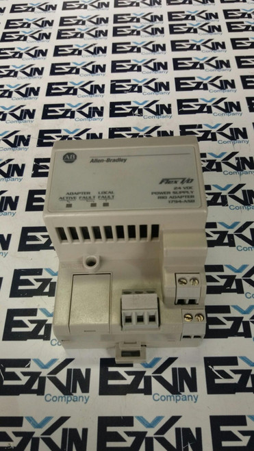 Allen-Bradley 1794-Asb Ser.D Flex I/O Power Supply Rio Adapter 24Vdc